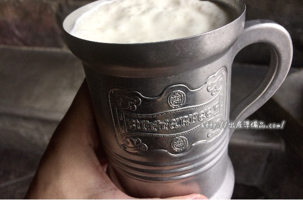 バタービール銀色の器（プレミアムマグカップ）