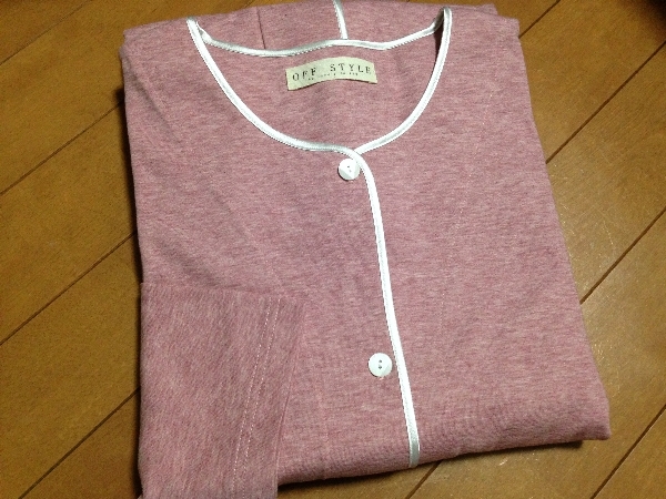 オーガニックコットンのパジャマ