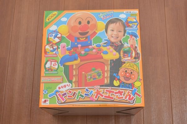 アンパンマン あそぼう!トントン大工さんを2歳の息子にプレゼント！